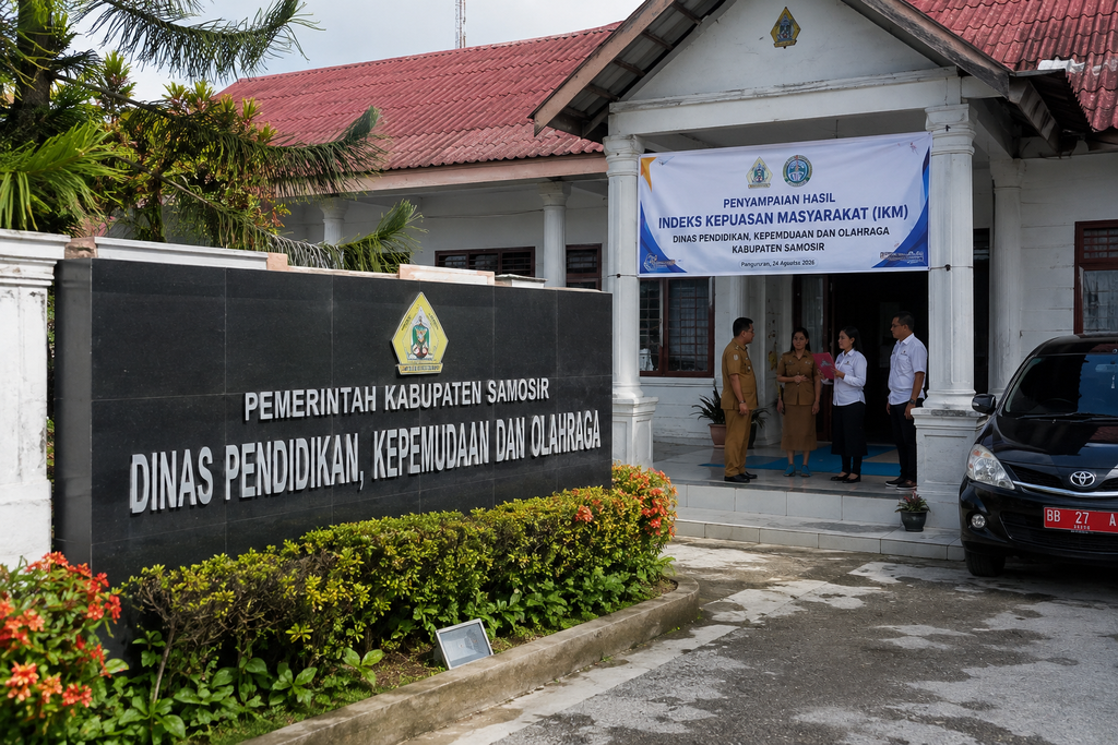 Dinas Pendidikan Samosir Sampaikan Hasil Indeks Kepuasan Masyarakat, Kualitas Pelayanan Jadi Perhatian